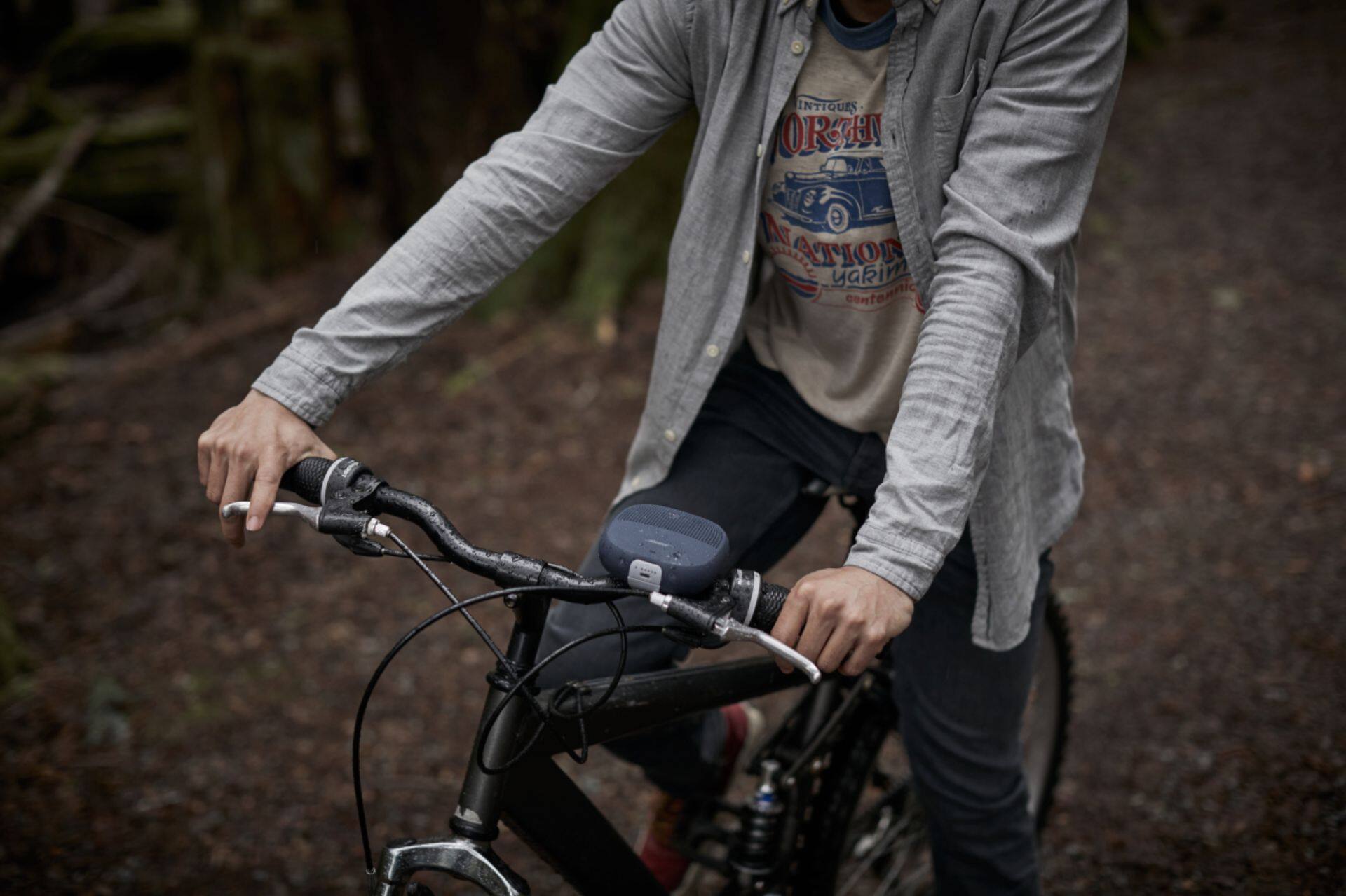 Alt View 19. Bose - SoundLink Micro Portable Bluetooth Speaker with Waterproof Design - Blue.