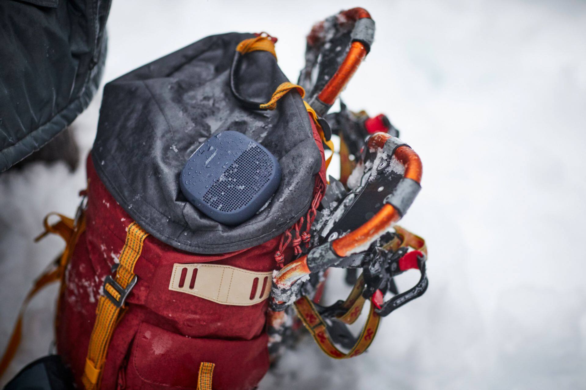 Alt View 20. Bose - SoundLink Micro Portable Bluetooth Speaker with Waterproof Design - Blue.