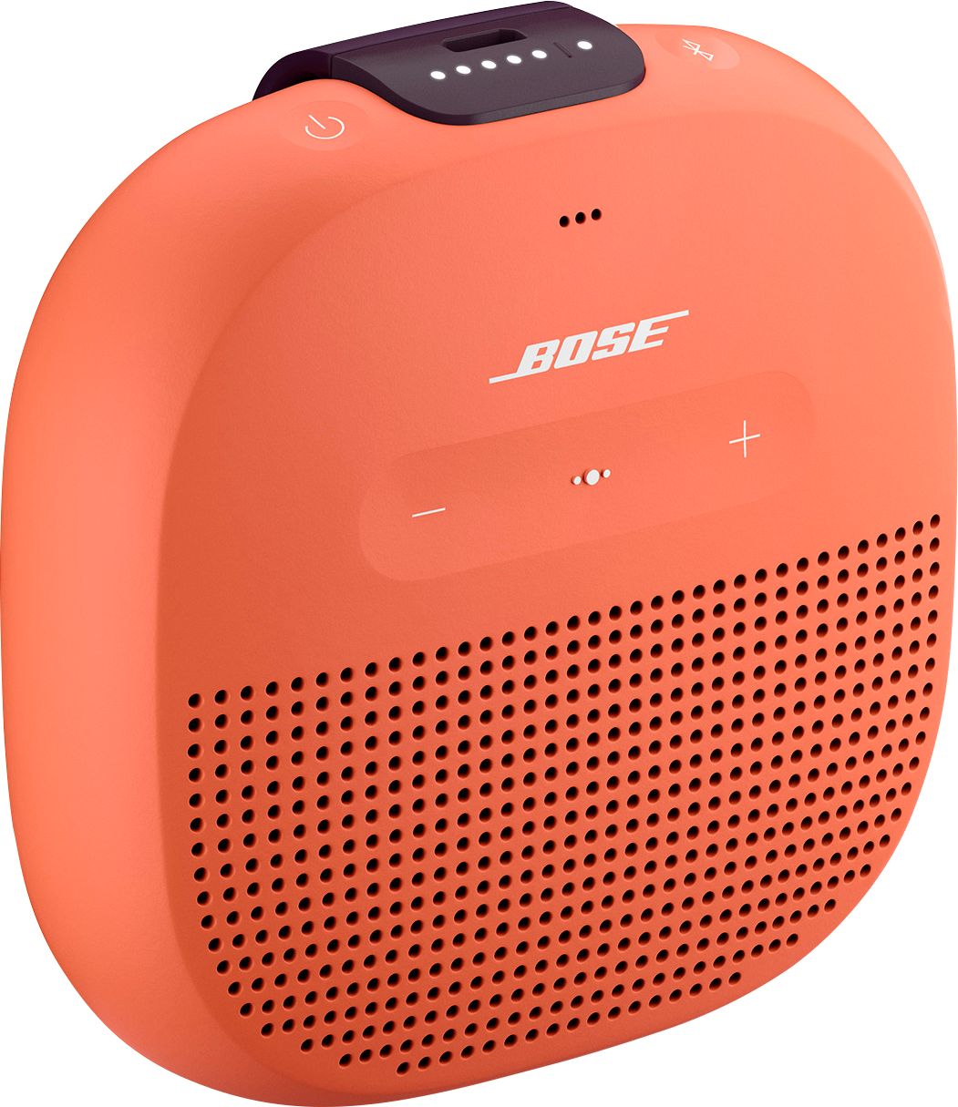 Best Buy Bose SoundLink Micro Portable Bluetooth Speaker Orange 783342