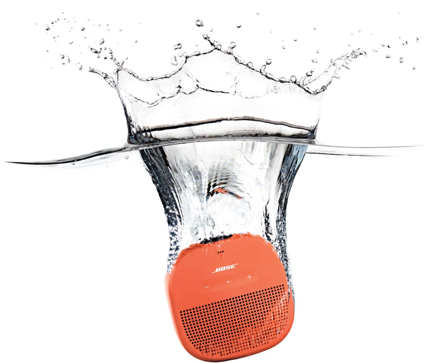 Alt View 11. Bose - SoundLink Micro Portable Bluetooth Speaker - Orange.