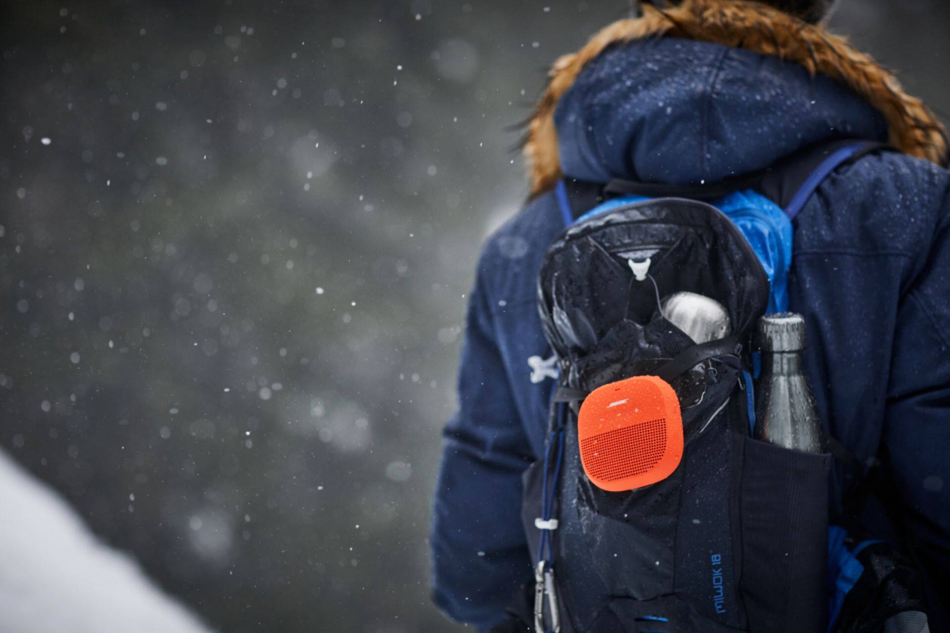 Alt View 19. Bose - SoundLink Micro Portable Bluetooth Speaker - Orange.