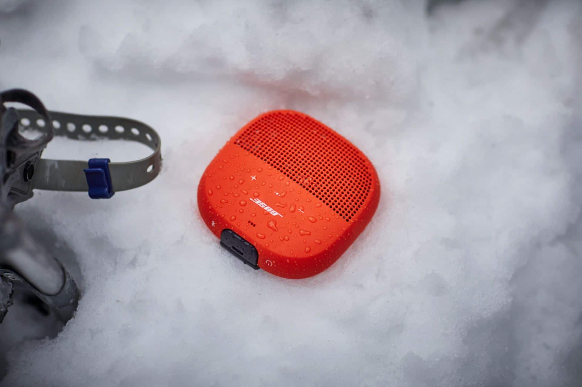 Alt View 20. Bose - SoundLink Micro Portable Bluetooth Speaker - Orange.