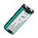 Front. UltraLast - Nickel Metal Hydride Battery for Panasonic KX-TG2411, TG2420, TG2421 and TG2422 - Green/black.