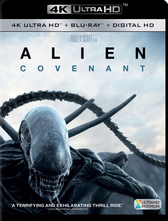  Alien: Covenant [Includes Digital Copy] [4K Ultra HD Blu-ray/Blu-ray] [2017]