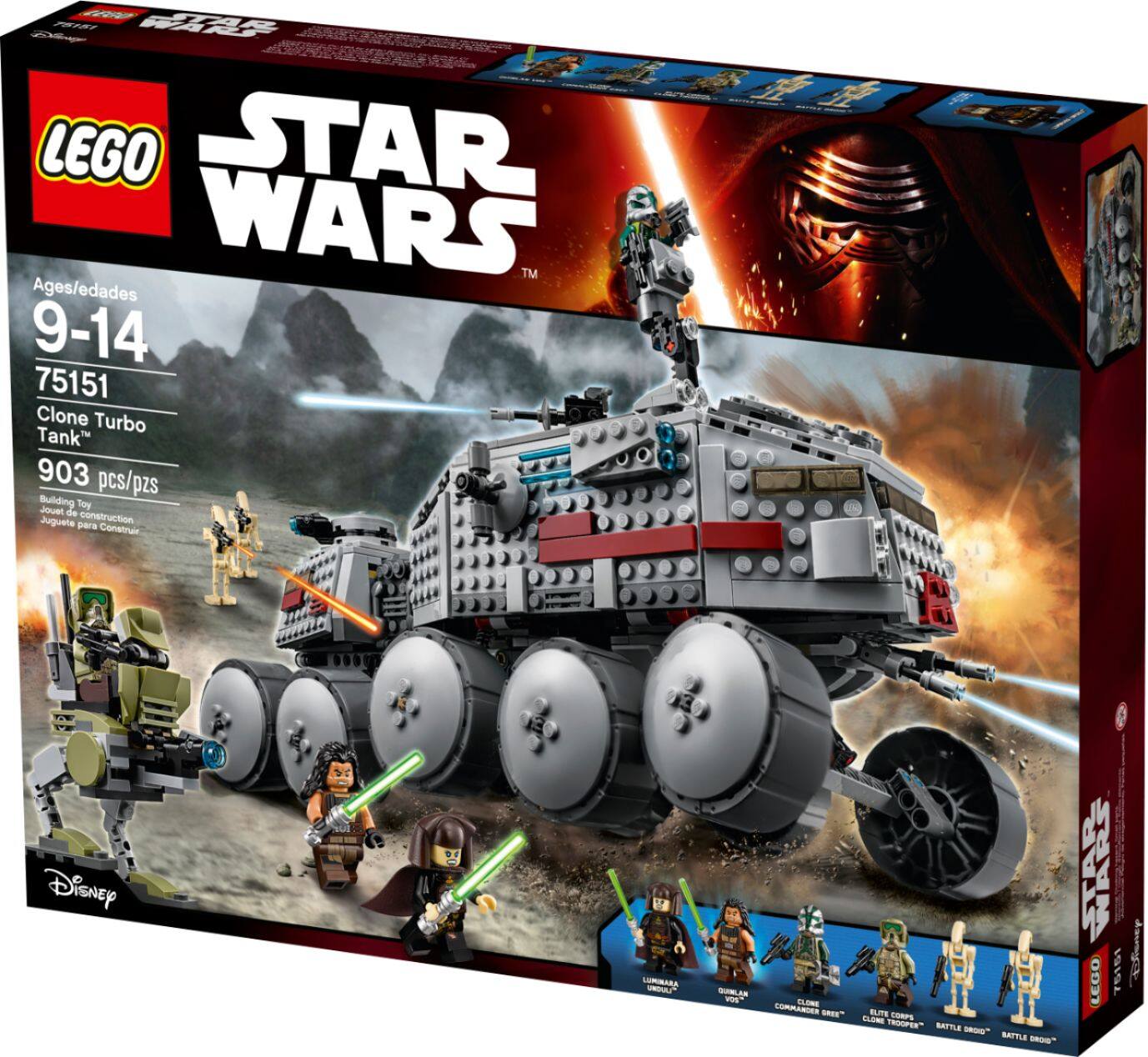 Best Buy: LEGO Star Wars Clone Turbo Tank Multi colored 6136380