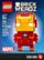 Front Zoom. LEGO - BrickHeadz Marvel Super Heroes: Iron Man - Red.