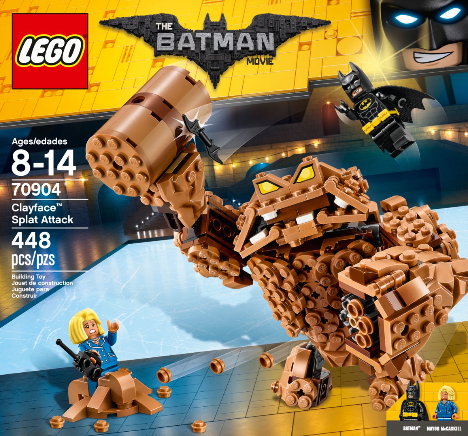 Best Buy: The LEGO Batman Movie: Clayface Splat Attack Multi colored 6175858