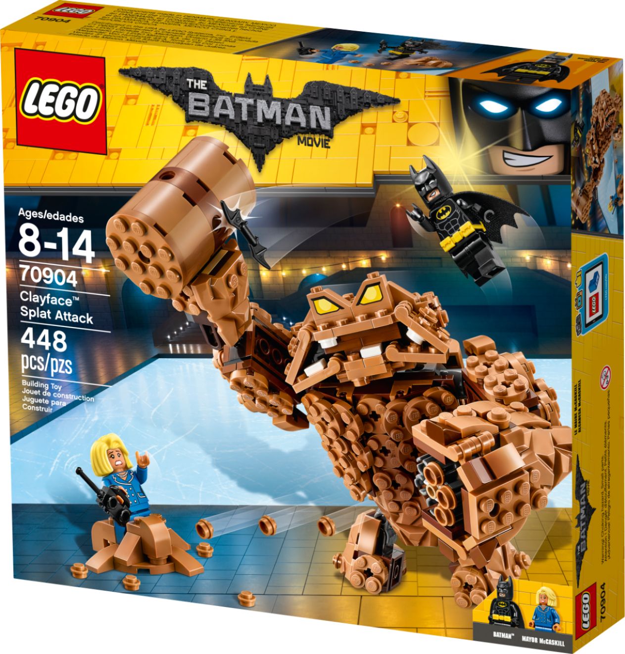  LEGO Batman Movie Clayface Splat Attack 70904 : Toys