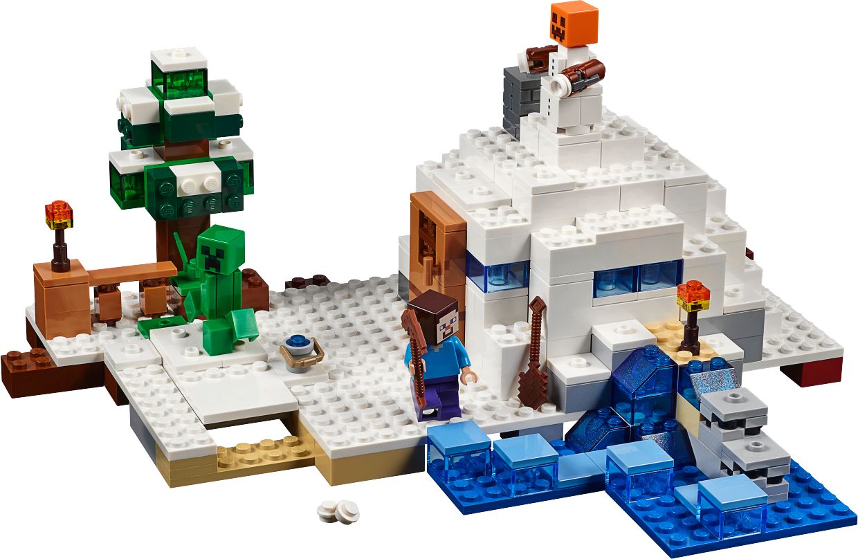 Best Buy: LEGO Minecraft The Snow Hideout Multi colored 6102223