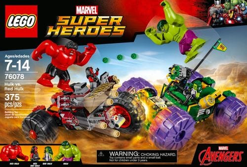 LEGO - Marvel Super Heroes: Hulk vs. Red Hulk - Multi colored - Larger Front