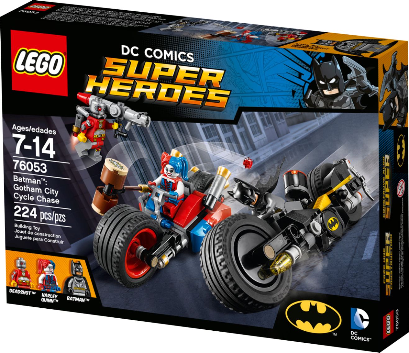  LEGO Super Heroes Batman: Gotham City Cycle Chase