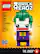 Front. LEGO - BrickHeadz The LEGO Batman Movie: The Joker 41588 - Purple.