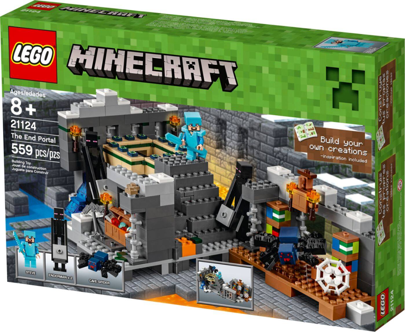 Minecraft best sale end lego