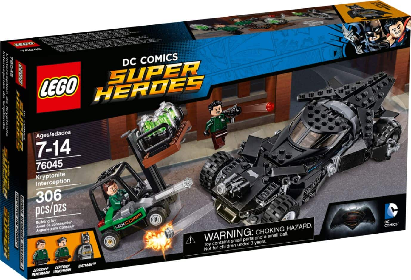 Best Buy: LEGO DC Comics Super Heroes: Kryptonite Interception Multi ...