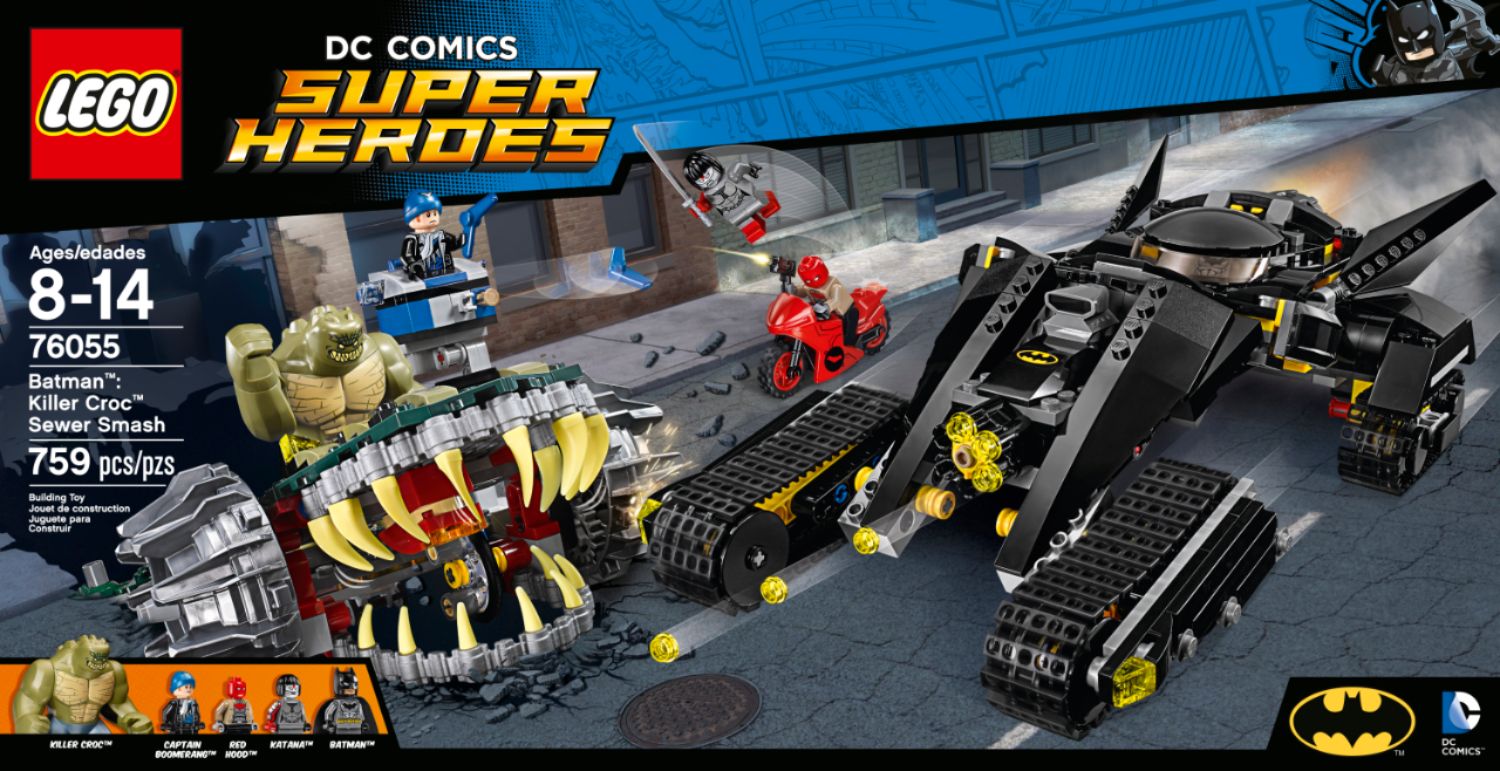 Best Buy: LEGO DC Comics Super Heroes: Batman Killer Croc Sewer Smash Multi  colored 6137823