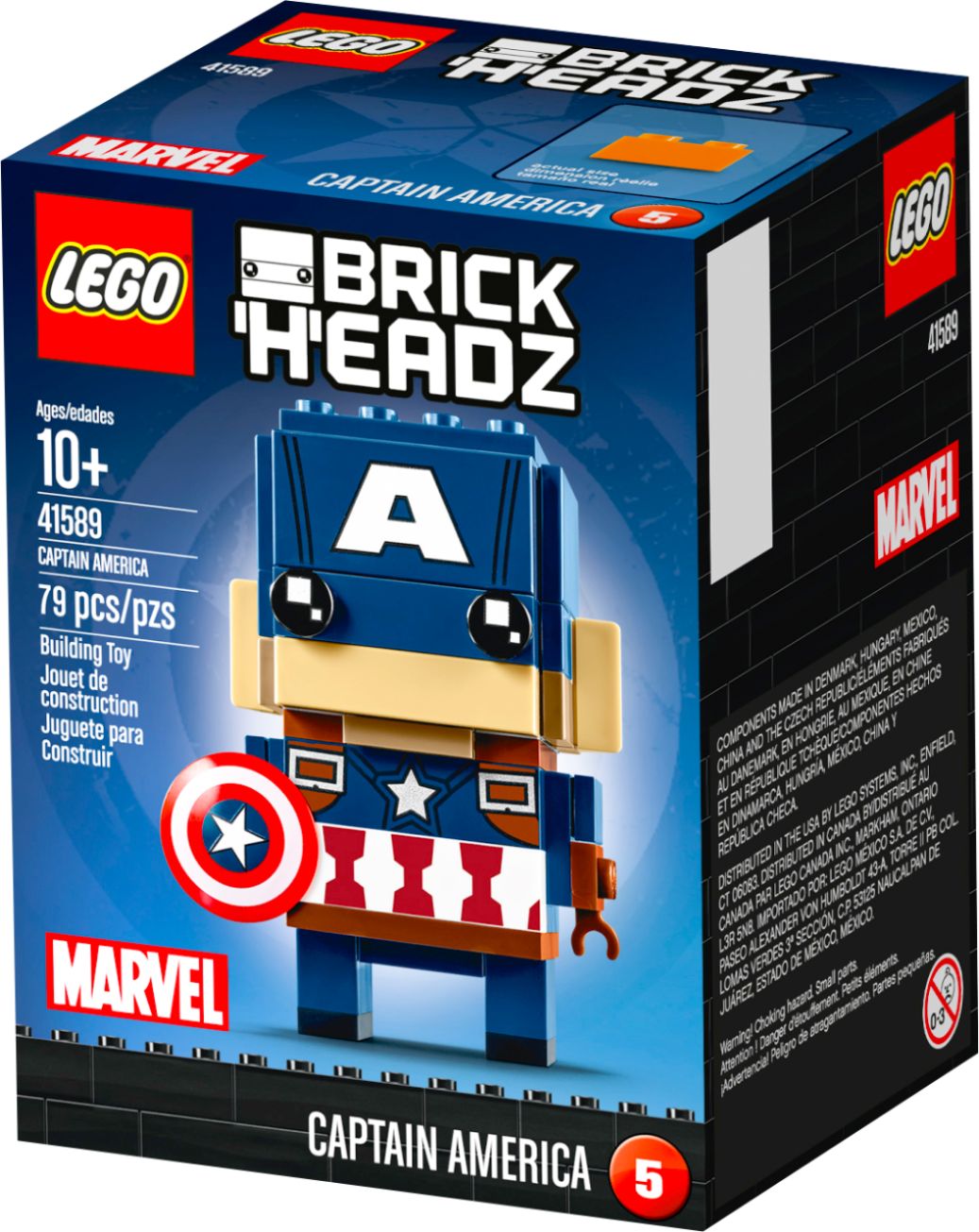 lego brickheadz captain marvel