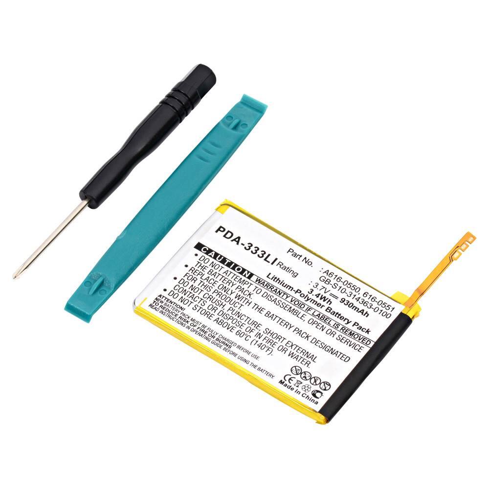 Alt View 1. UltraLast - Lithium-Polymer Battery for 4th Gen. Apple iPod Touch - Black.