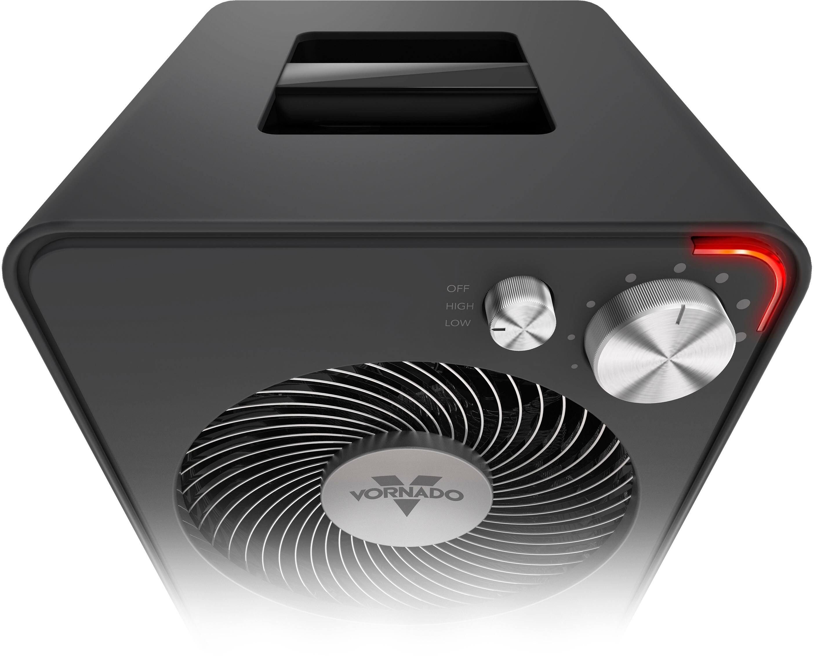 Alt View 12. Vornado - VMH300 Whole Room Portable Space Heater - Storm Gray.