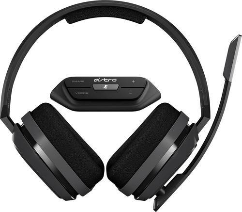 Astro Gaming - A10 Wired Stereo Gaming Headset with MIXAMP M60 for Xbox One - Green/black-Front_Standard 