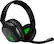 Front. Astro Gaming - A10 Wired Stereo Over-the-Ear Gaming Headset for Xbox Series X|S, Xbox One with Flip-to-Mute Mic - Black/Green.
