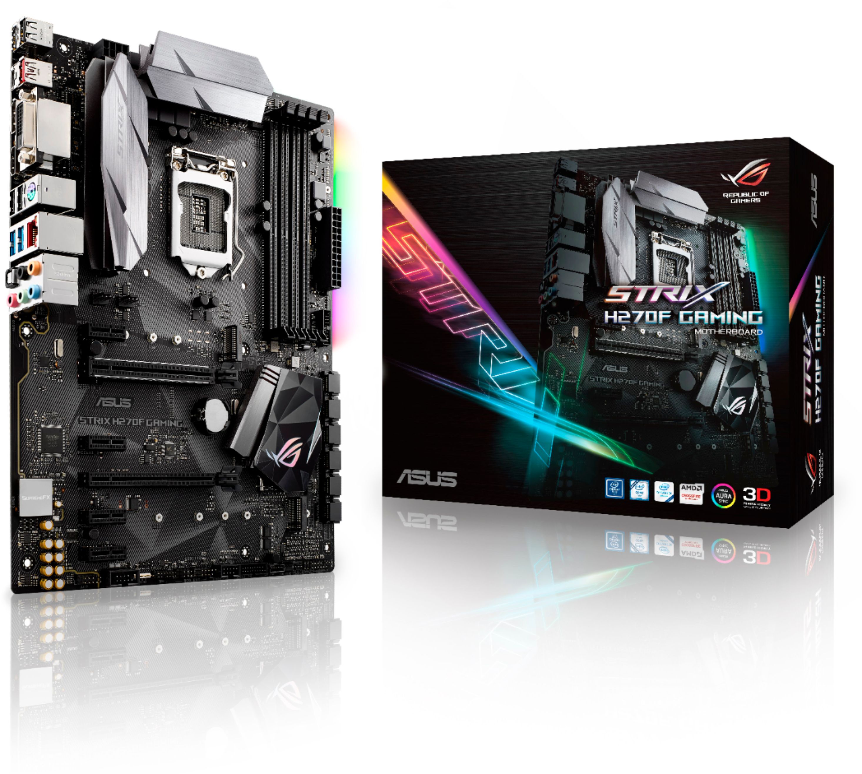 Asus rog strix h270f gaming обзор