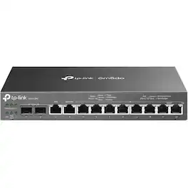 TP-Link - ER7212PC - Omada PoE Switch & Controller 3-in-1 Gigabit VPN Router - Up to 4 WAN - 8 PoE+ LAN Port @ 110W - Unknown