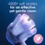 4000+ soft bristles for an effective yet gentle clean.