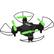 Angle. GPX - Sky Rider Mini Glow Pro Drone with Remote Controller - Black.