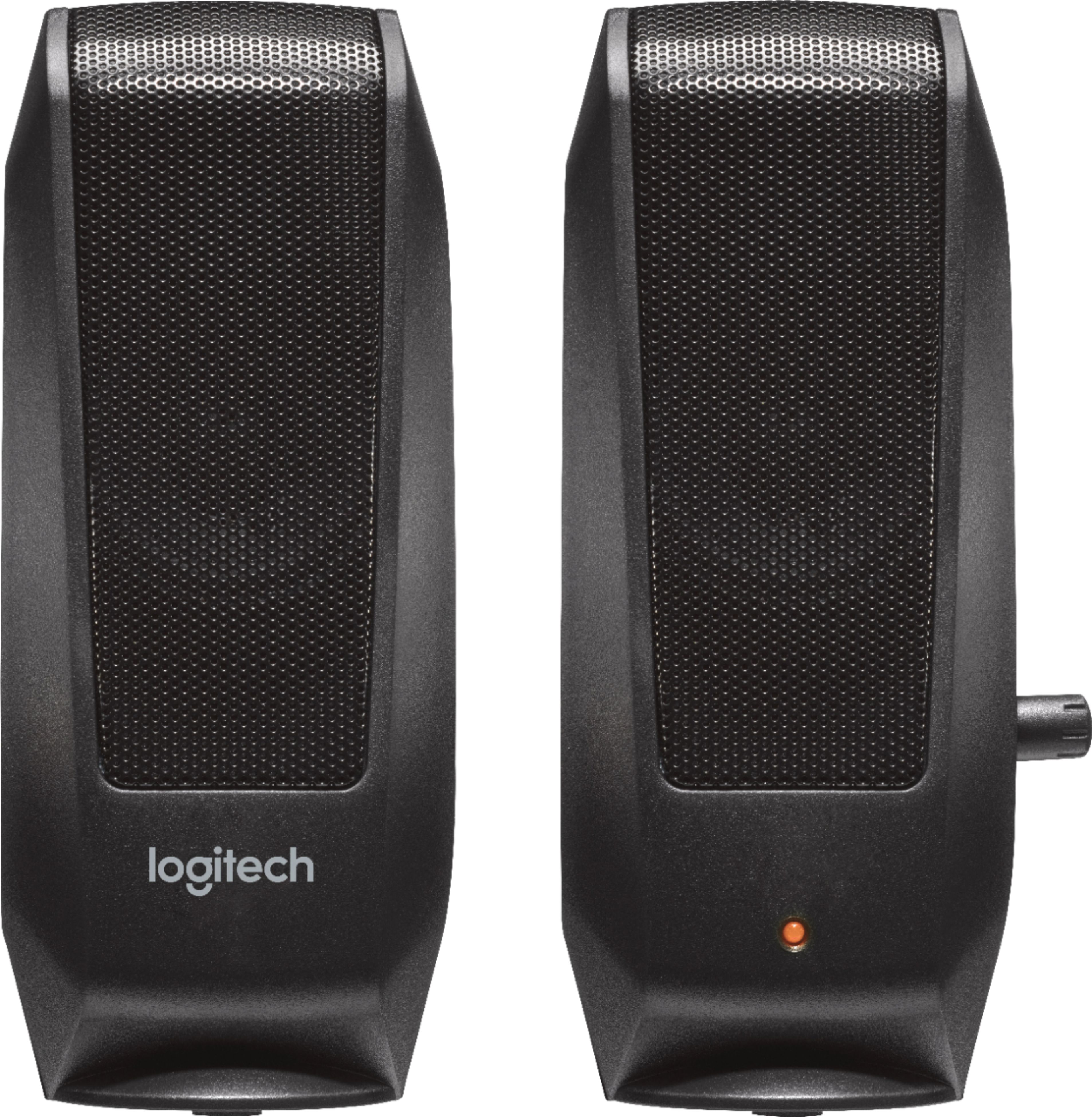 Logitech S120 Speakers (2-Piece) Black 980-000309 - Best Buy