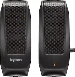Logitech - S120 Speakers (2-Piece) - Black