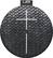 Front. Ultimate Ears - ROLL 2 Portable Bluetooth Speaker - Black & gray.