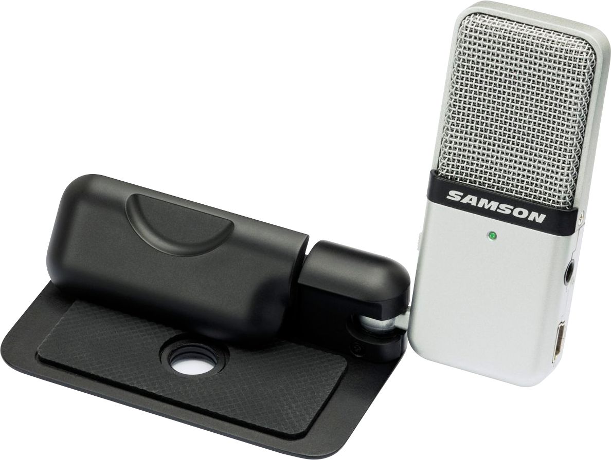 Angle View: Samson - Go Mic Portable USB Microphone with Software