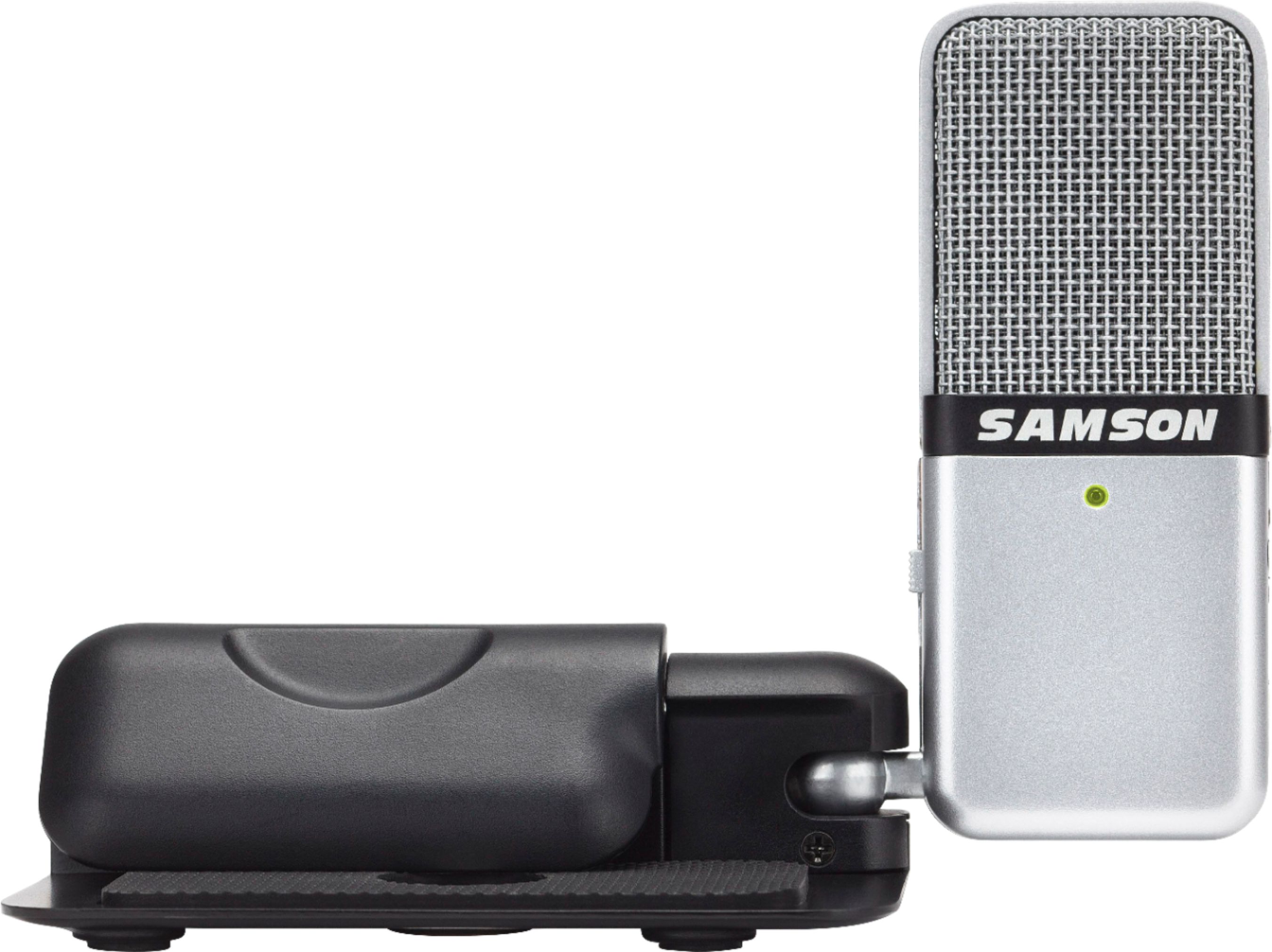 Samson Go Mic Connect USB Microphone with Focused Pattern Technology Silver 