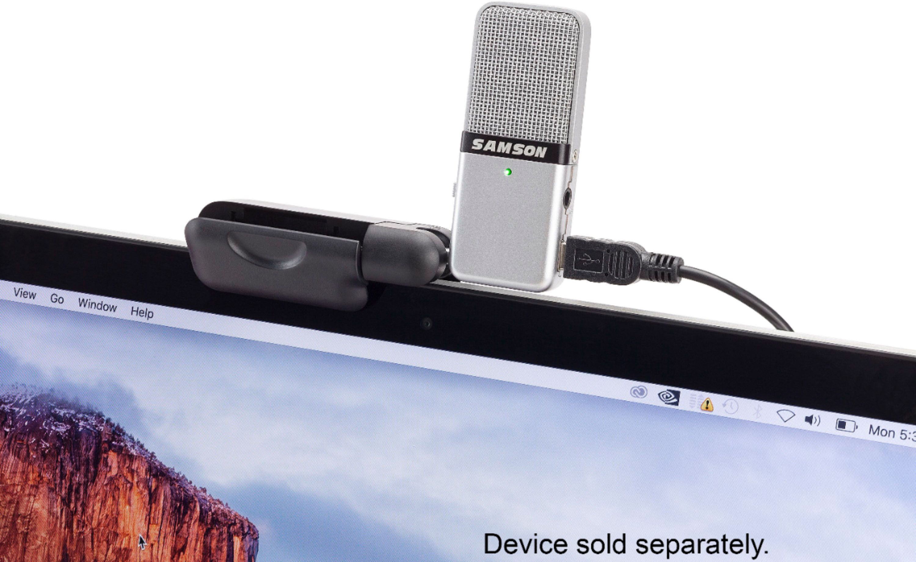 Left View: Samson - Go Mic Portable USB Microphone with Software