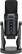 Front. Samson - G-Track Pro USB Microphone - Black.