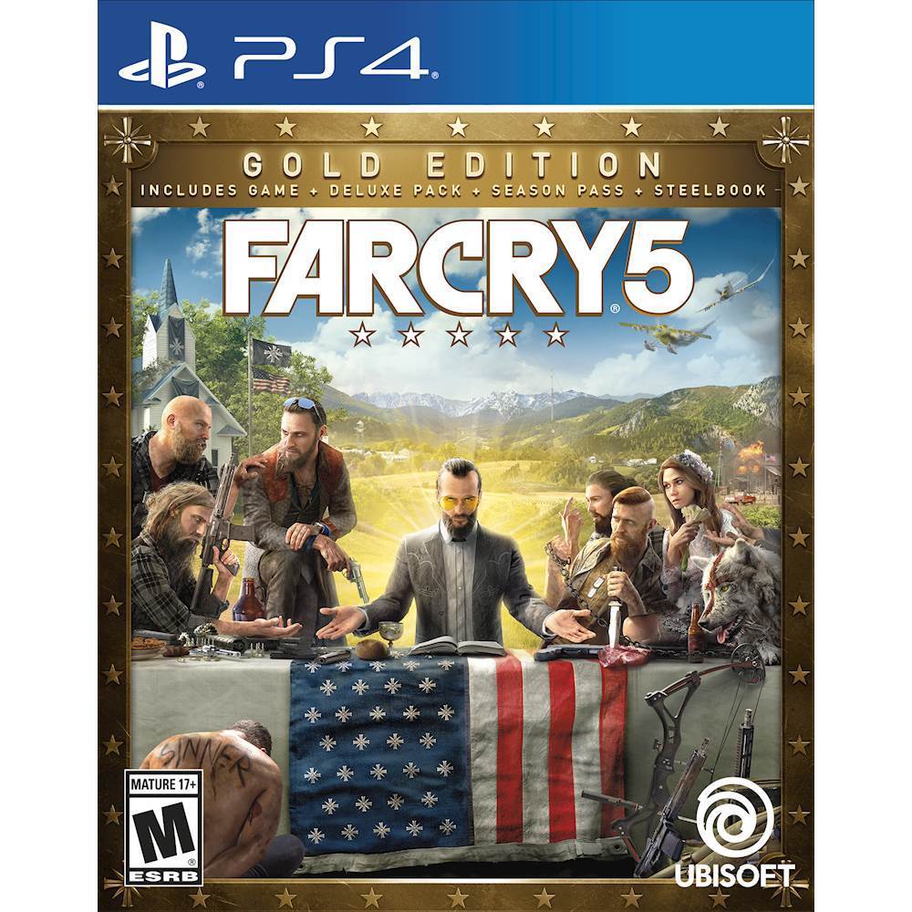 wafer Falde tilbage Monograph Far Cry 5 Gold Edition PlayStation 4 UBP30522104 - Best Buy