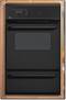 Maytag - 24" Built-In Single Gas Wall Oven - Black-Front_Standard