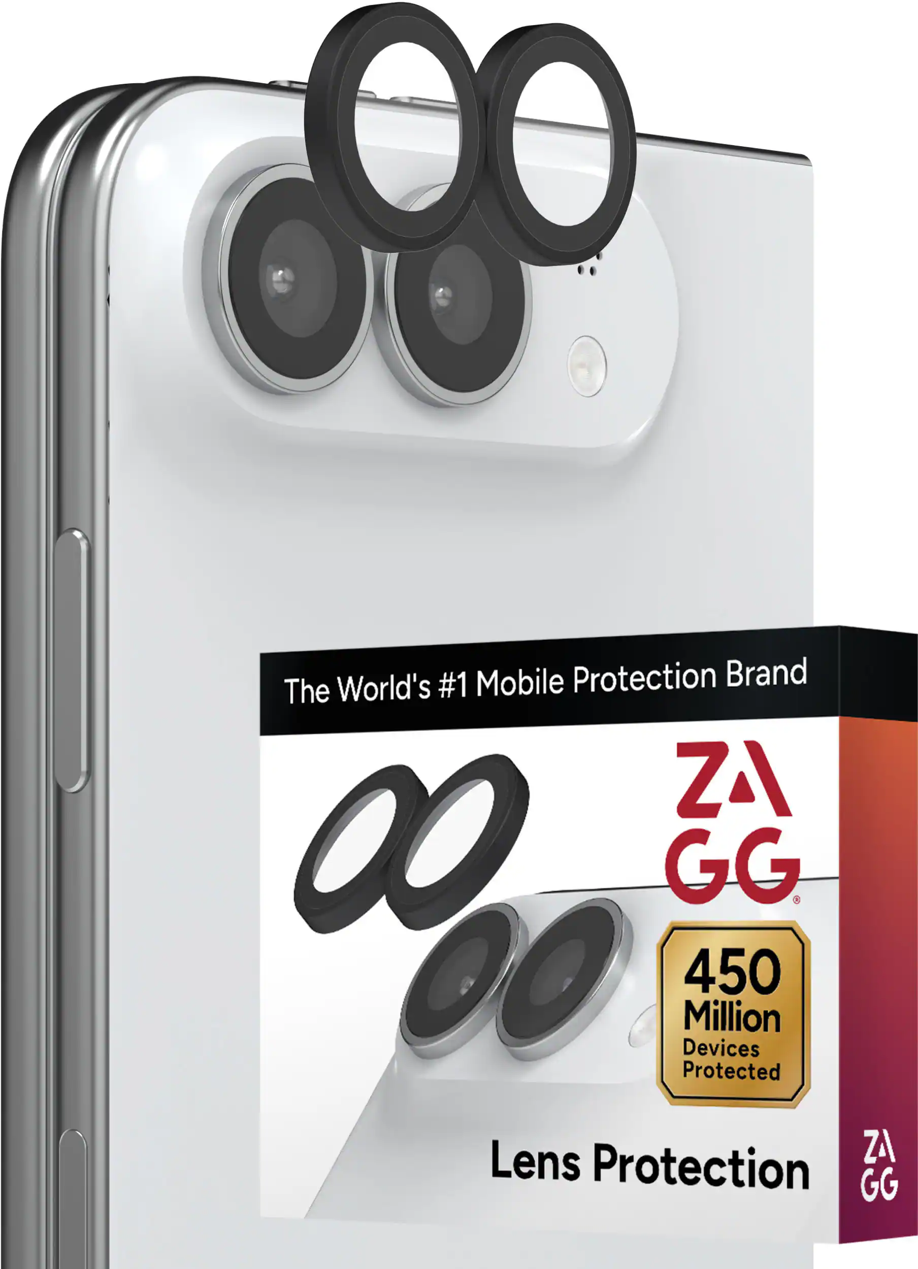World's #1 Mobile Protection Brand
The ZA GG
450 Million Devices Protected
Lens Protection