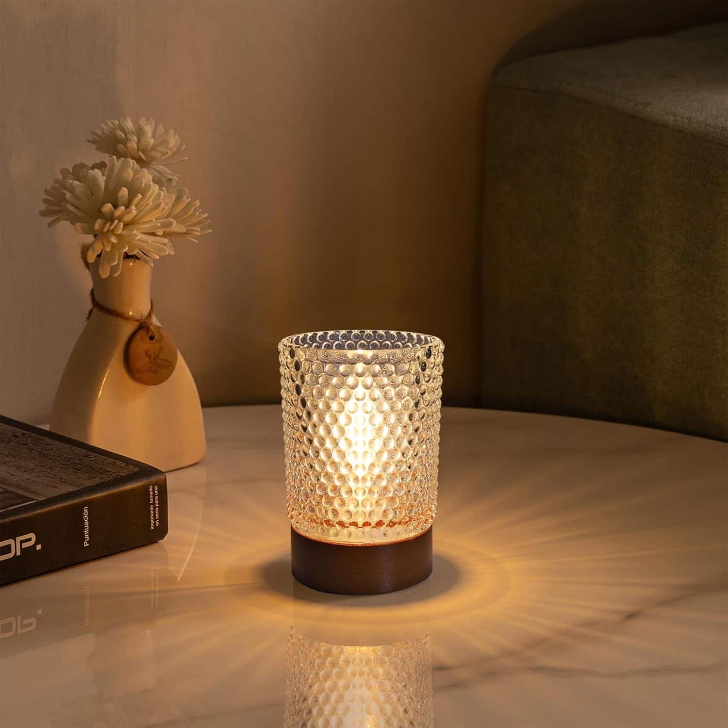 RTMB - Small Portable Battery Night Light, Automatic, Mini Sleep Lamp