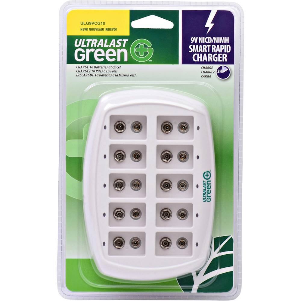 Front. DENAQ - Smart Rapid Charger - White.