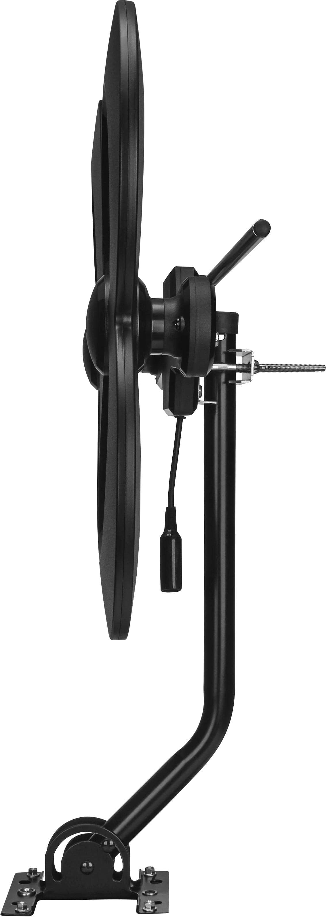 Angle. Antennas Direct - ClearStream 4MAX Indoor/Outdoor UHF/VHF HDTV Antenna - Black.