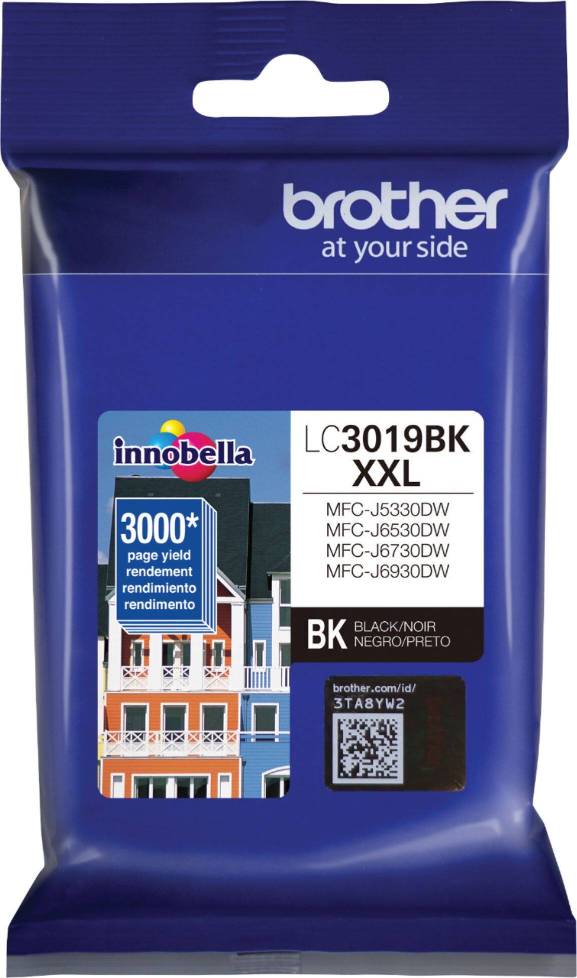 Alt View 12. Brother - LC3019BK XXL Super High-Yield Ink Cartridge - Black.