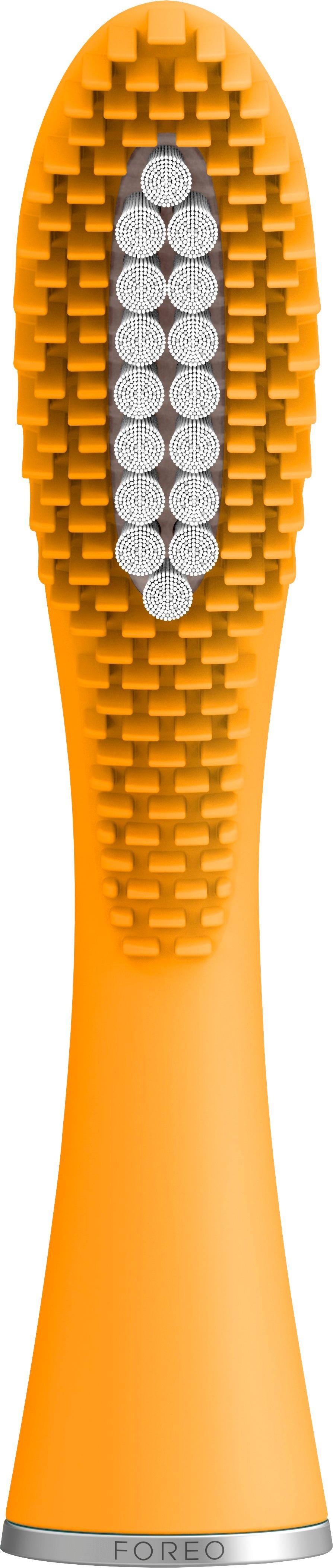 Angle. FOREO - Hybrid Replacement Brush Head - Mango Tango.