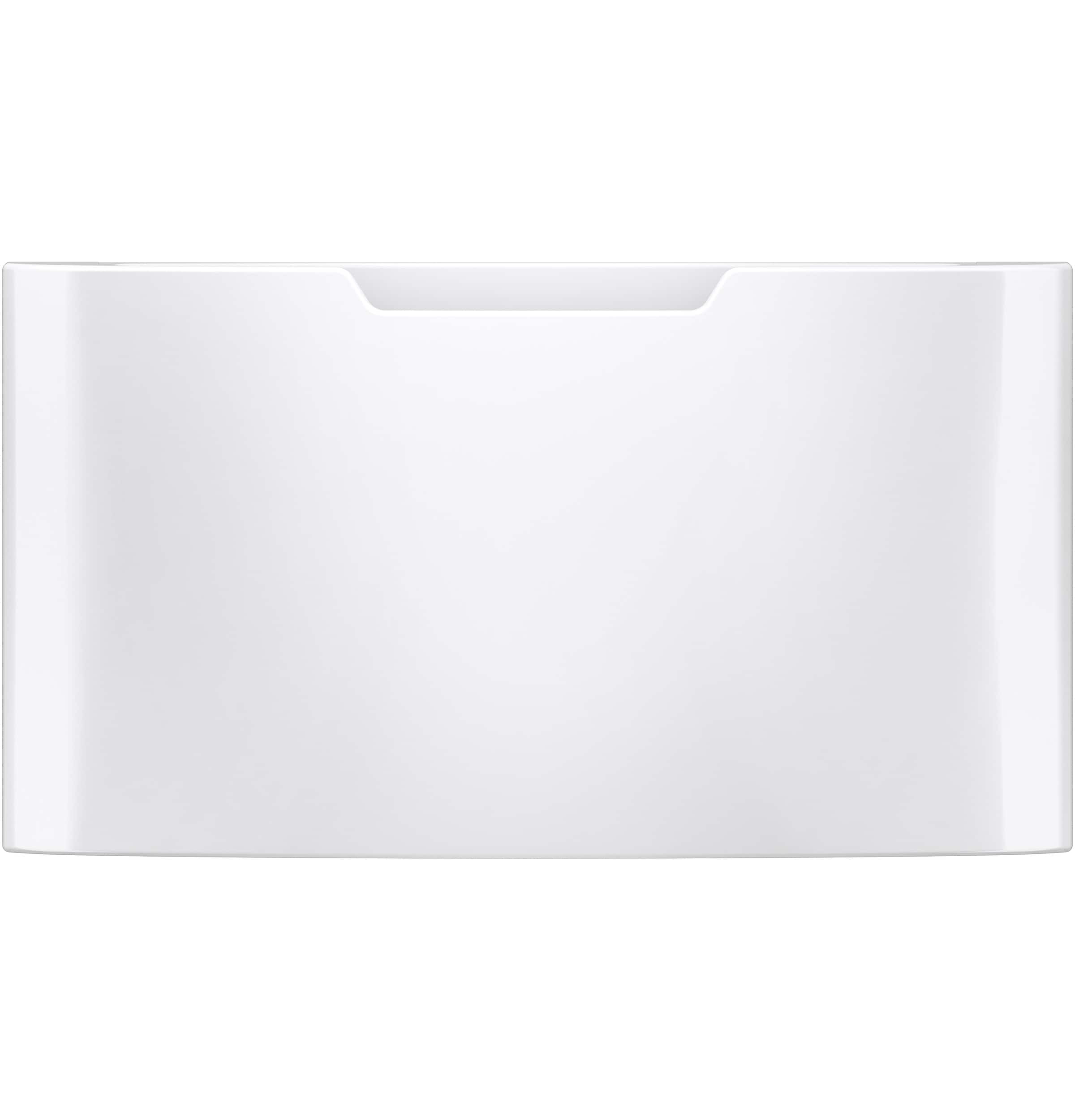 GE - 16” Laundry Pedestal with Storage Drawer for Select Washers and Dryers - White