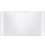 GE - 16” Laundry Pedestal with Storage Drawer for Select Washers and Dryers - White