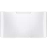 GE - 16” Laundry Pedestal with Storage Drawer for Select Washers and Dryers - White