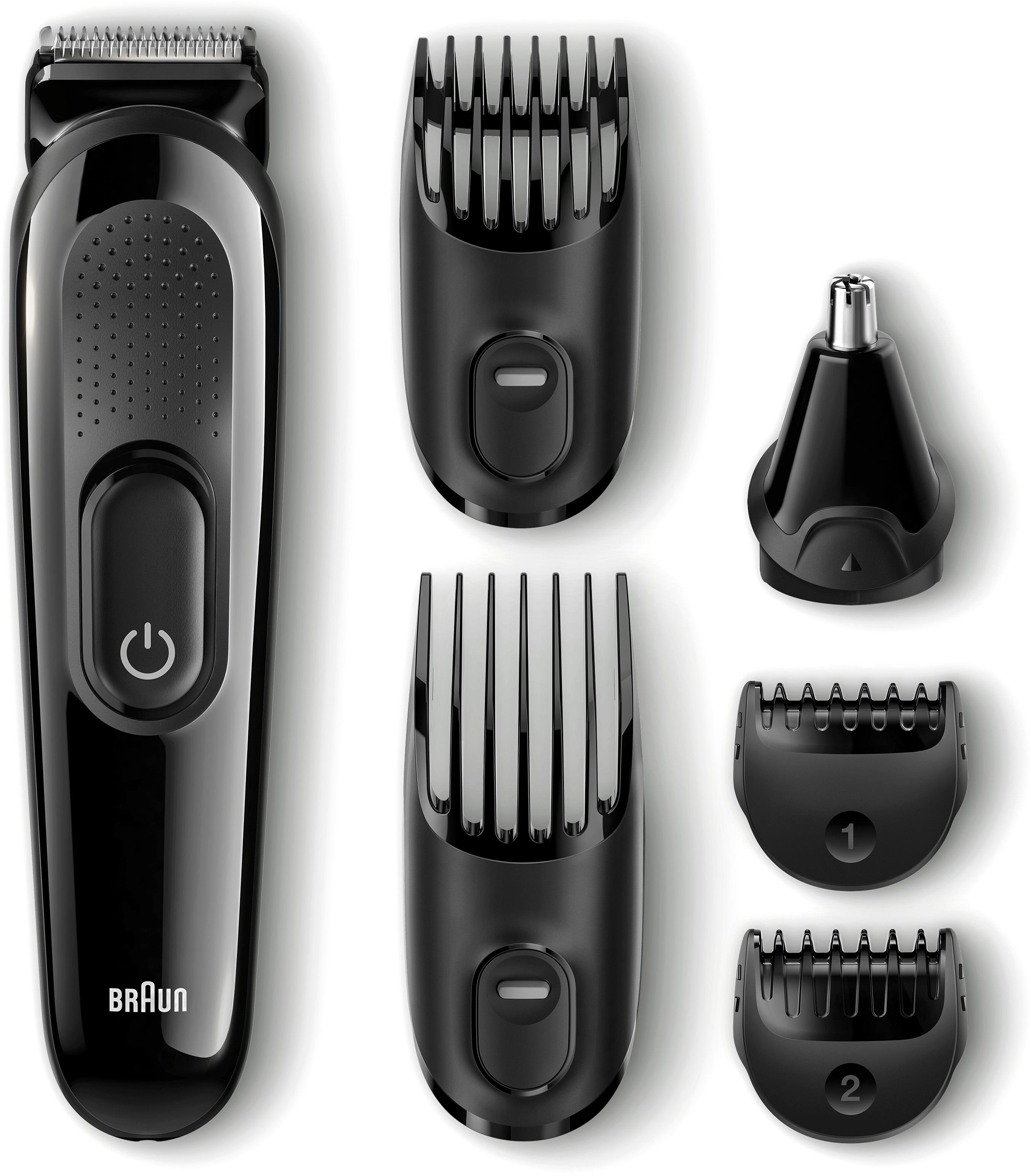 beard trimmer with nose trimmer