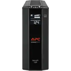 Front. APC - Back-UPS Pro 1350VA Battery Back-Up System.
