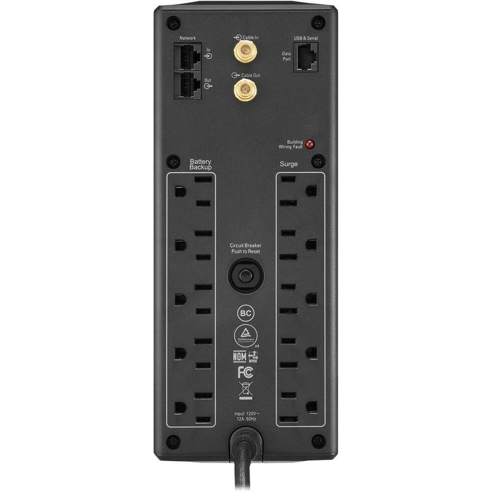 Alt View 13. APC - Back-UPS Pro 1350VA Battery Back-Up System.