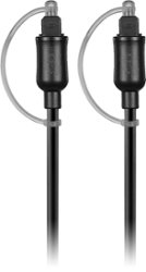 Insignia™ - 6' Toslink Optical Audio Cable - Black - Front_Zoom